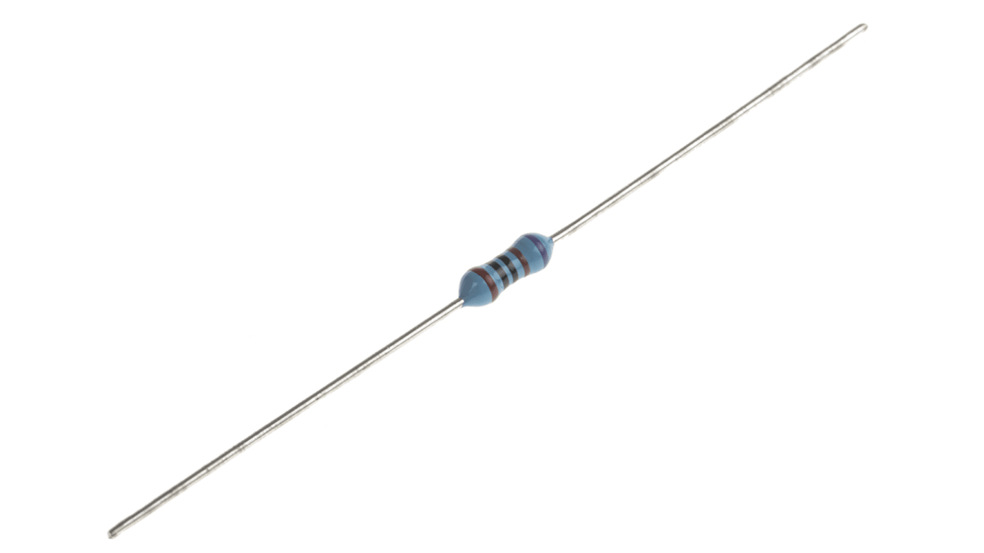 TE Connectivity 2kΩ Metal Film Fixed Resistor 0.25W ±0.1% YR1B2K0CC