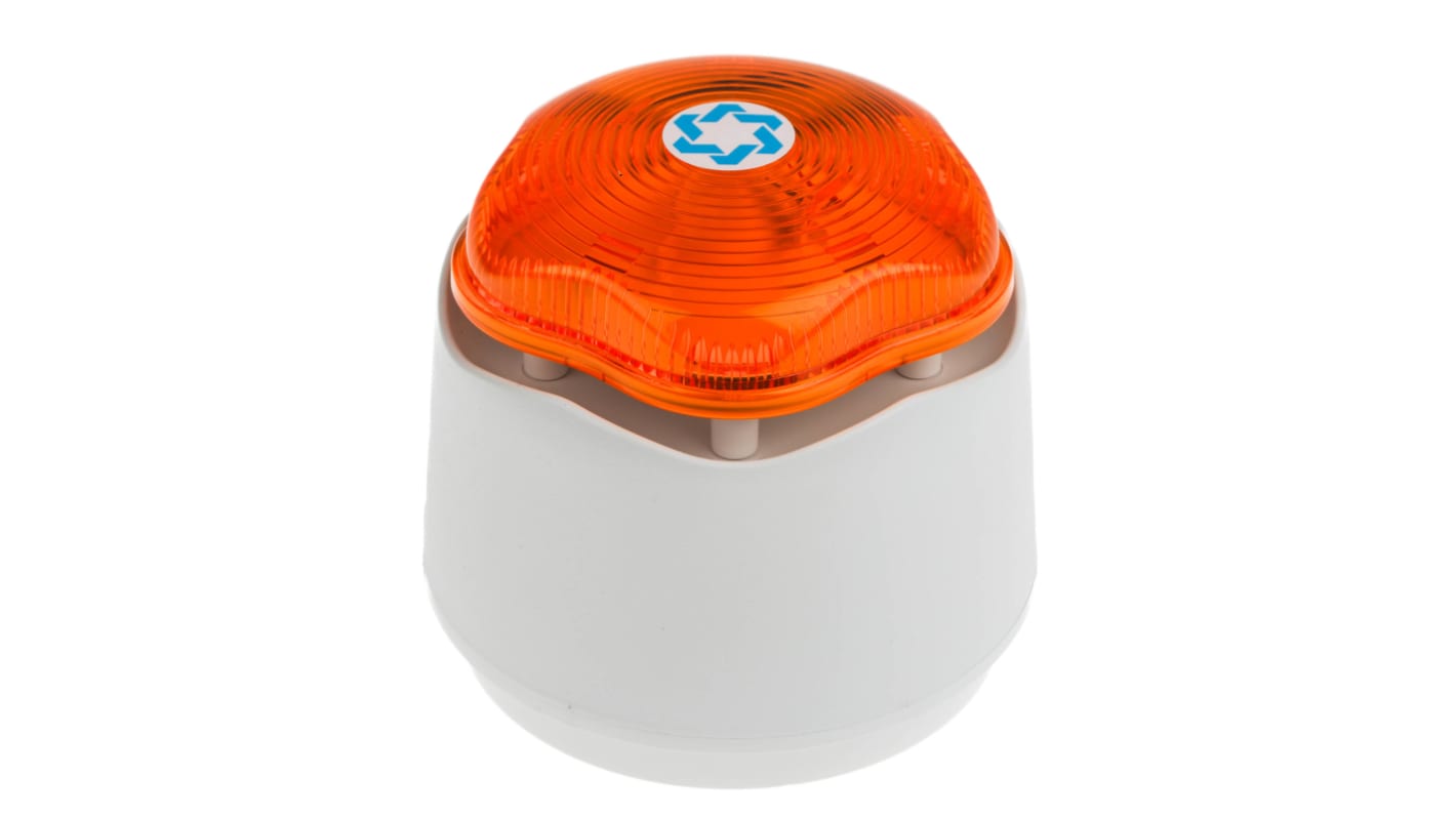 Hosiden Besson Banshee Excel Lite Xenon, Stroboskop-Licht Alarm-Leuchtmelder Orange / 110dB, 9 → 30 V dc