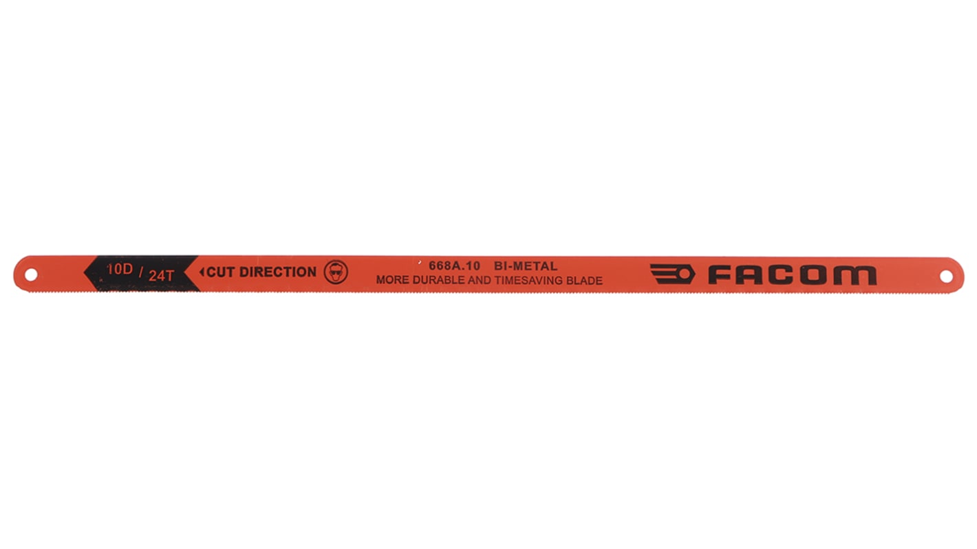 Facom 300.0 mm Cobalt Steel Hacksaw Blade, 24 TPI