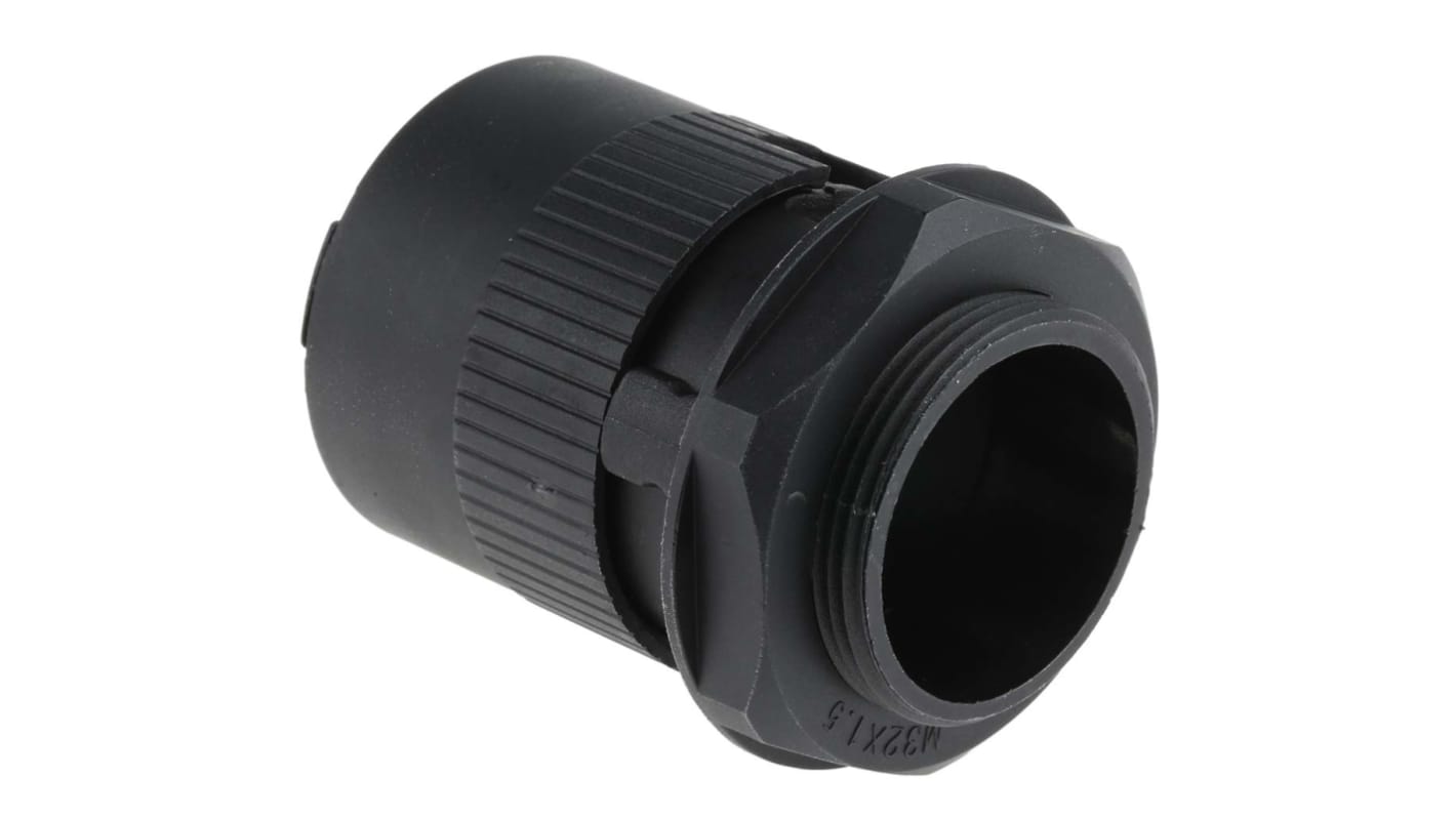 Racor para conducto RS PRO, Adaptador de Nylon 66, tamaño nom. 32mm