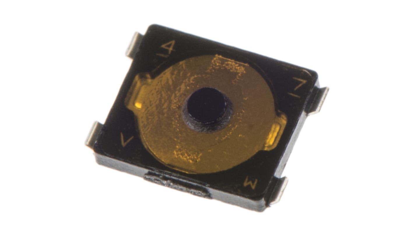 Panasonic Taster SPST, SMD 20 mA Tastend 0.65mm Druckplatte, 3 x 2.6 x 0.65mm B. 2.6mm L. 3mm