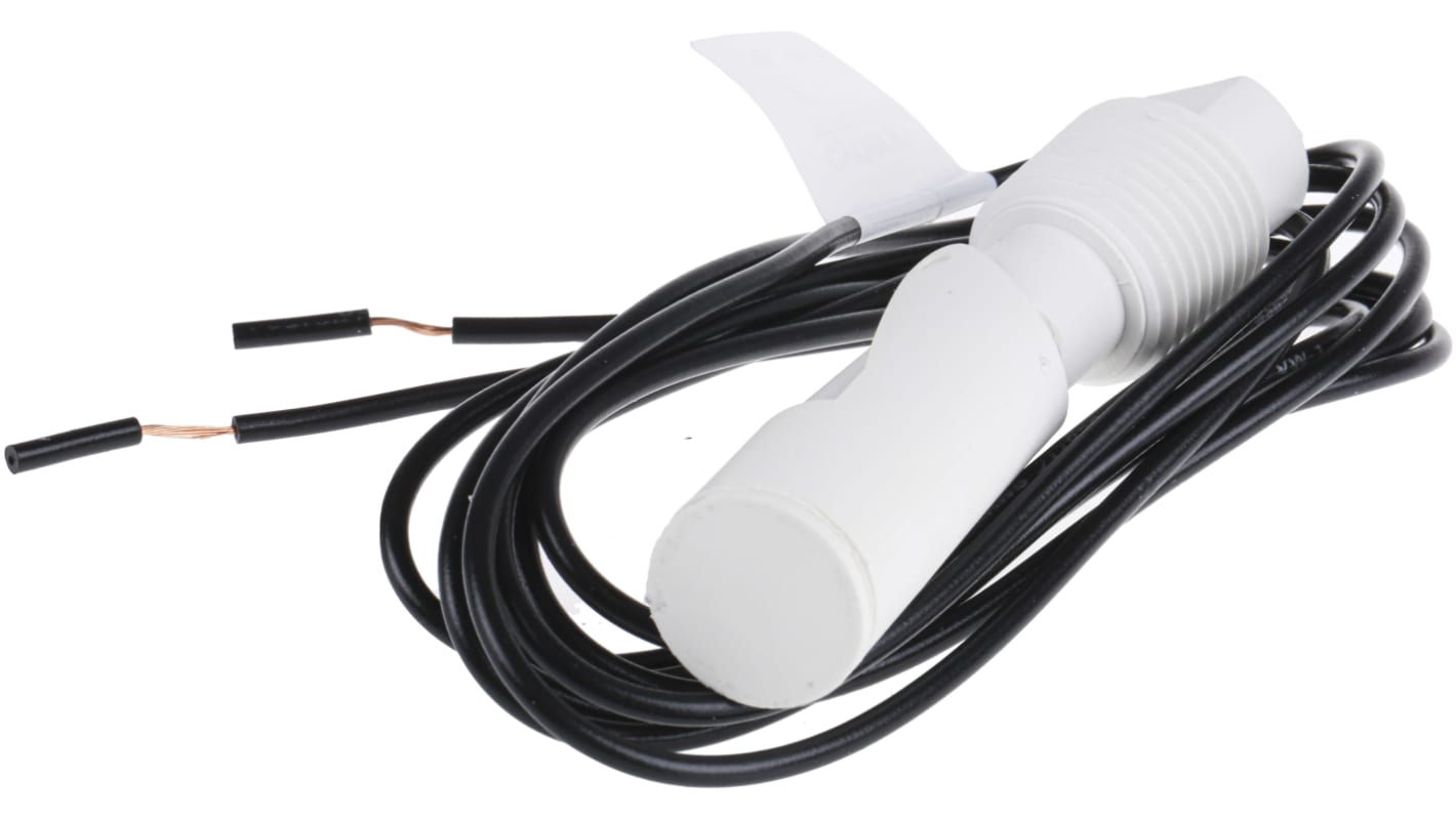 Sensata / Cynergy3 RSF80 Series Horizontal External Polypropylene Float Switch, Sensor, 1m Cable, NO/NC, 300V ac Max,