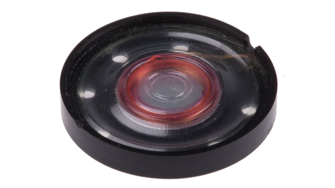 RS PRO 8Ω 0.1W Miniature Speaker 20mm Dia. , 20 (Dia.) x 5.5mm