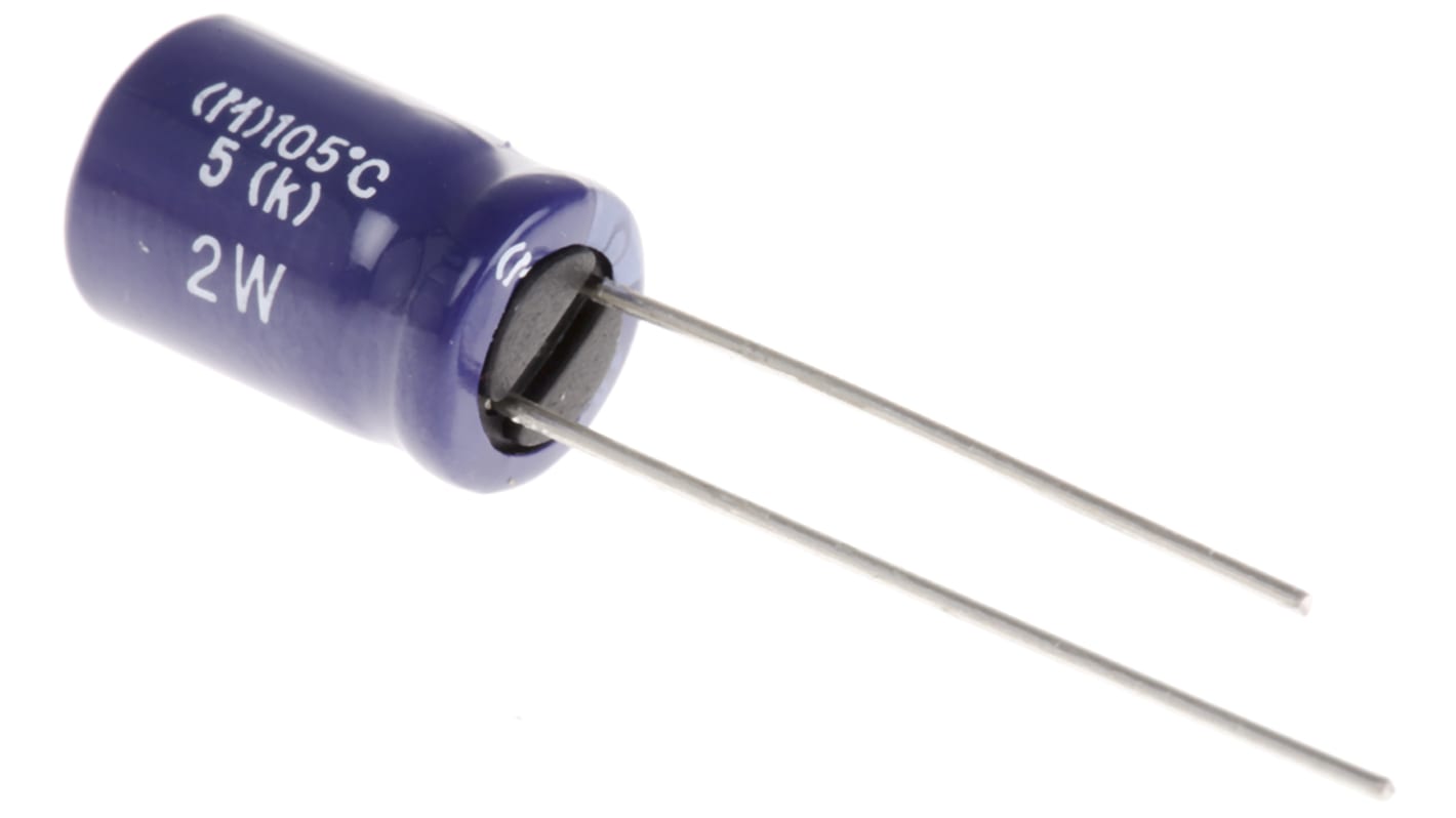 CHEMI-CON 470μF Aluminium Electrolytic Capacitor 10V dc, Radial, Through Hole - ELXZ100ELL471MH12D