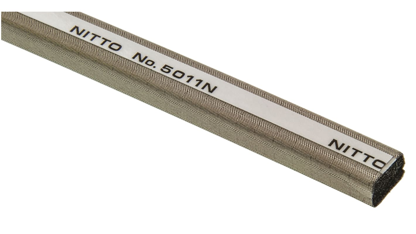 3020906, Shielding Strip of Ni/Cu Layered Metallized Fiber/Polyether Urethane Foam With Tape 1m x 9mm x 6mm