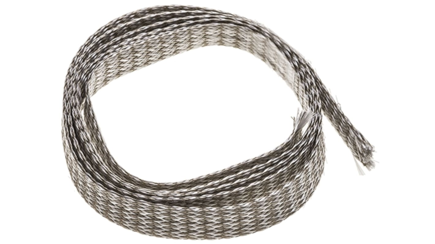 30508 Wurth Elektronik Expandable Braided Fibreglass, Nickel Plated