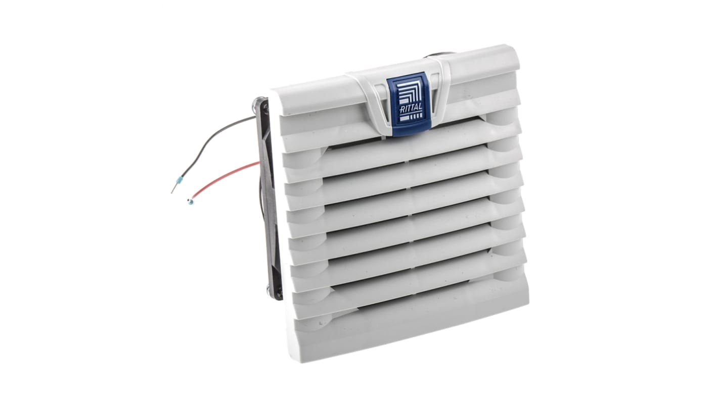 Ventilateur à filtre Rittal, 18m³/h, 24 V dc, 116.5 x 116.5mm