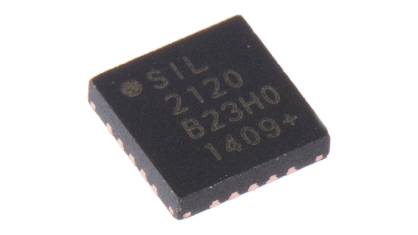 SPI és I2C összekötő CP2120-GM, 20-tüskés, QFN