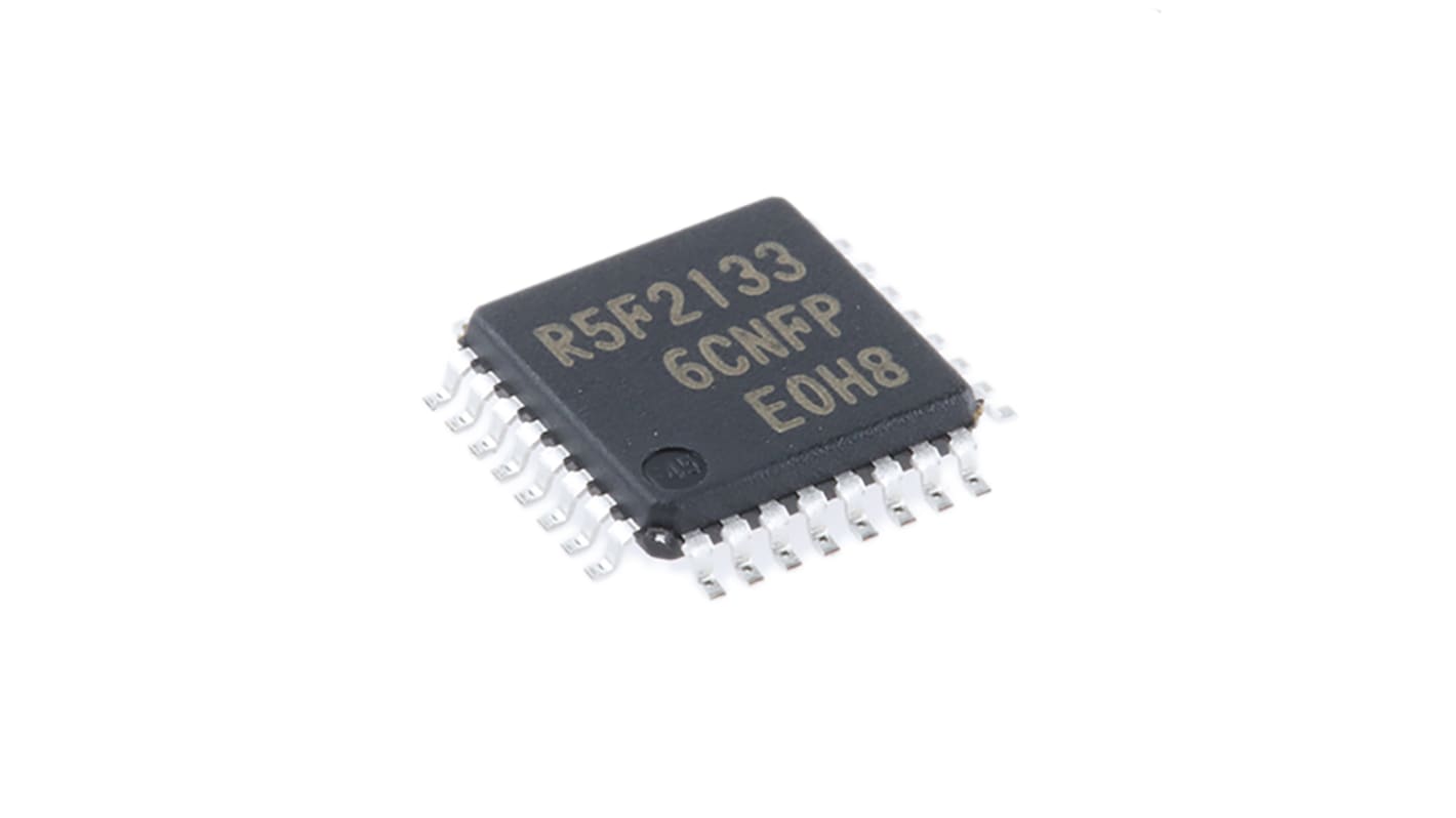 Renesas Electronics R5F21336CNFP#V2, 16bit R8C Microcontroller, R8C, 20MHz, 32 kB Flash, 32-Pin LQFP