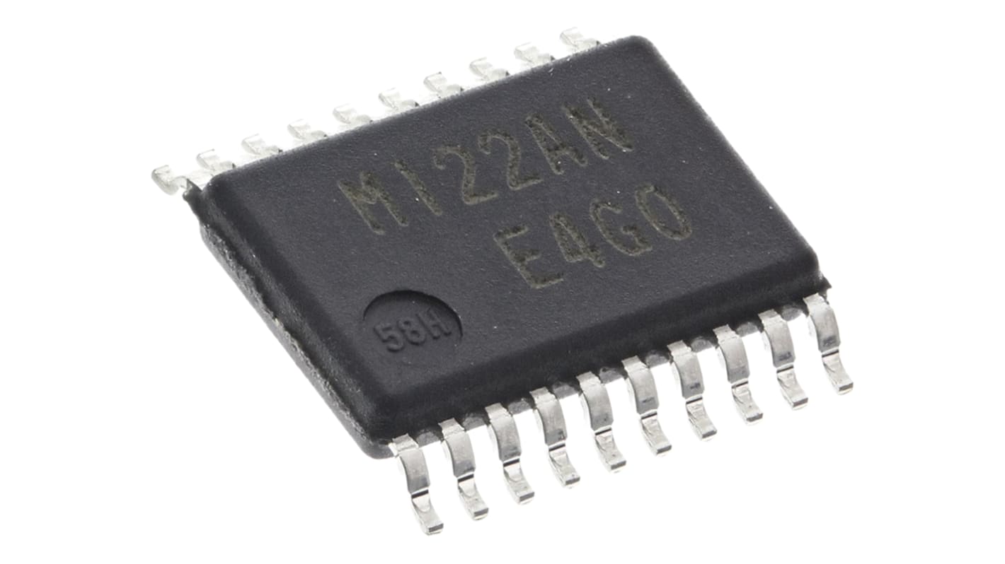 Microcontrolador Renesas Electronics R5F2M122ANSP#U0, núcleo R8C de 16bit, RAM 512 Kb, 20MHZ, LSSOP de 20 pines