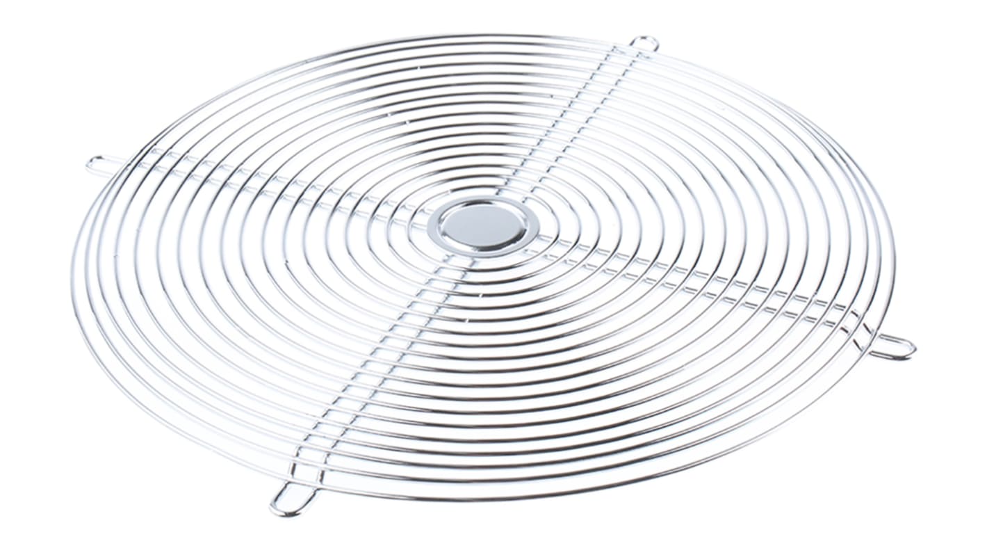 Protège-doigts pour ventilateur de taille 200 x 51mm, ebm-papst 199.5 x 199.5mm, en Acier