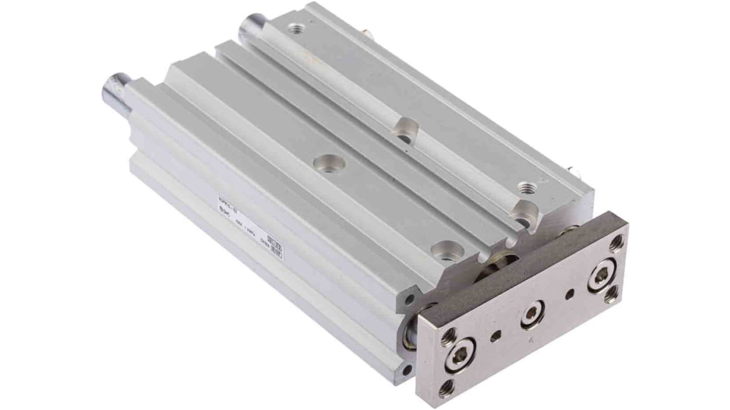 SMC Pneumatic Guided Cylinder - 16mm Bore, 75mm Stroke, MGP Series, Double Acting