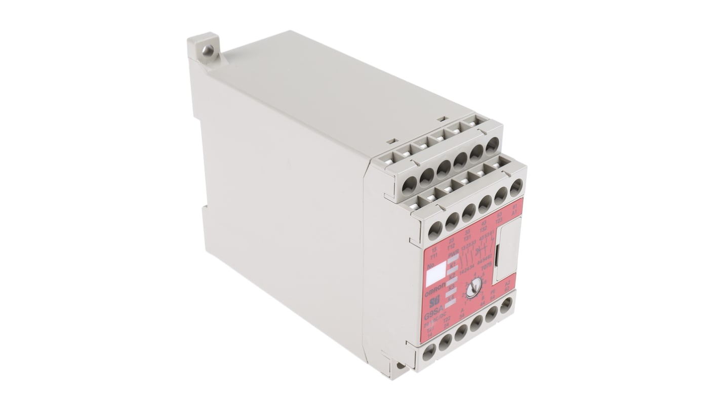 G9SA321T075 AC/DC24 Omron DualChannel Emergency Stop Safety Relay