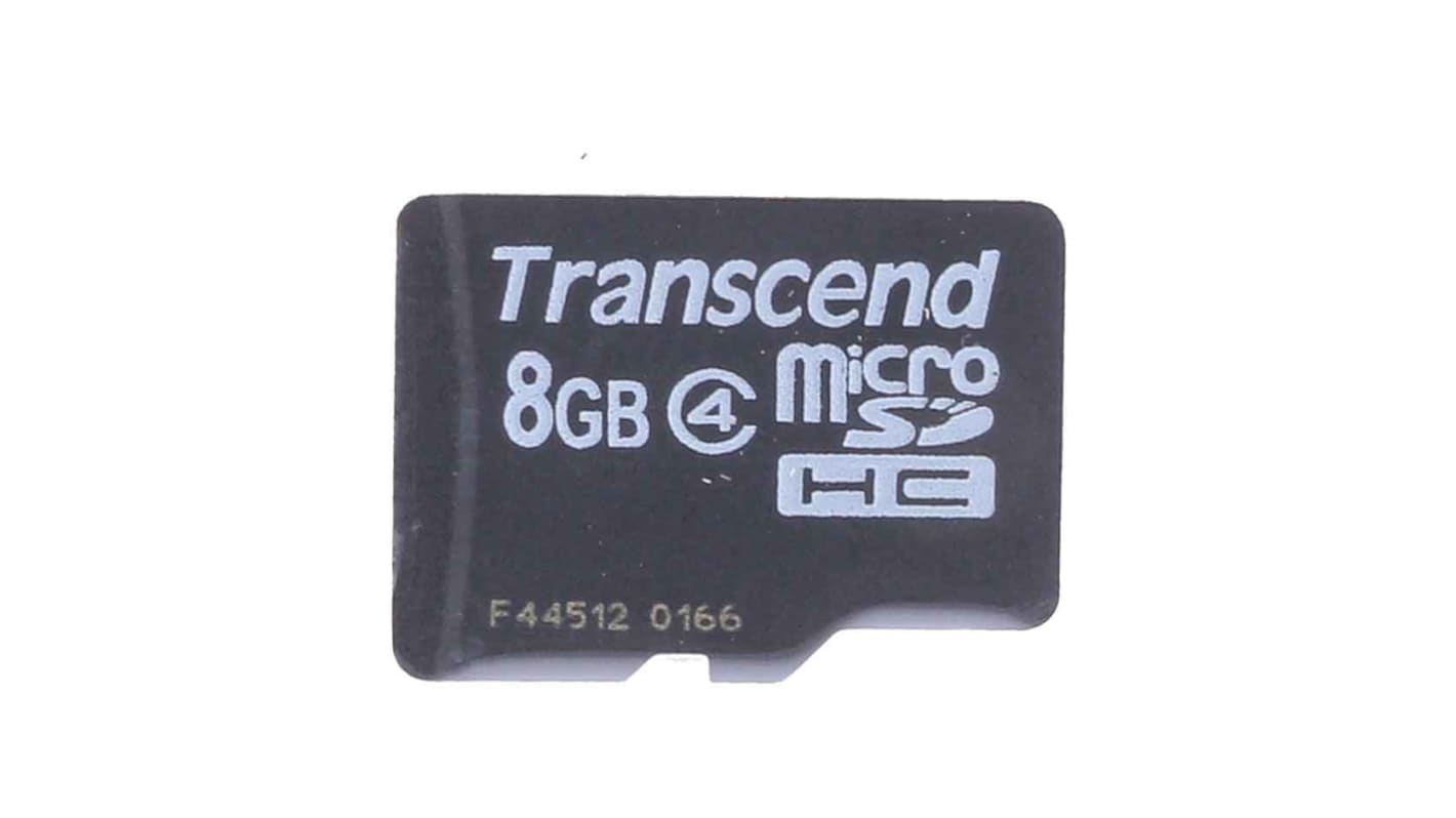 Transcend マイクロ SDMicroSDHC,容量：8 GB MLCTS8GUSDC4