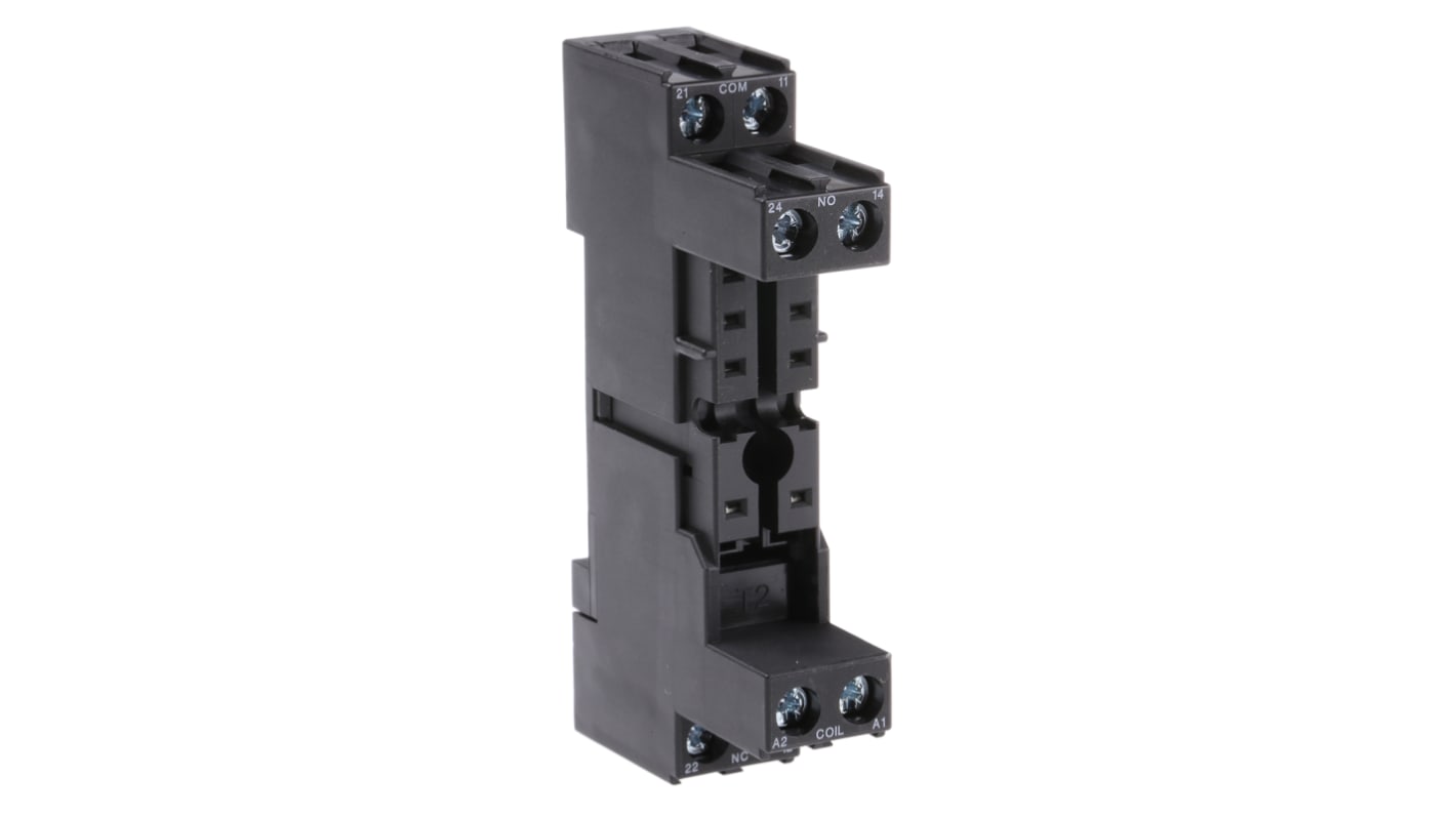 Siemens LZS Snap-On Rail Mount Relay Socket