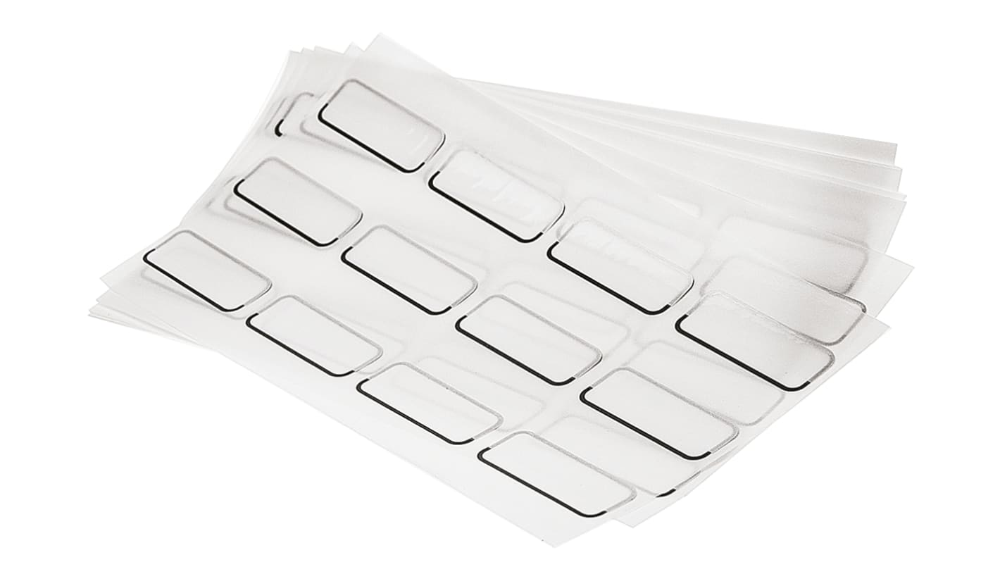 Etiquettes blanche RS PRO, 120 unités , Multi-usages