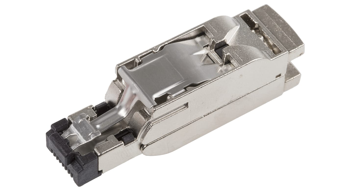 Conector RJ45 Cat5 Macho Siemens serie FastConnect, de 4 vías, apantallado