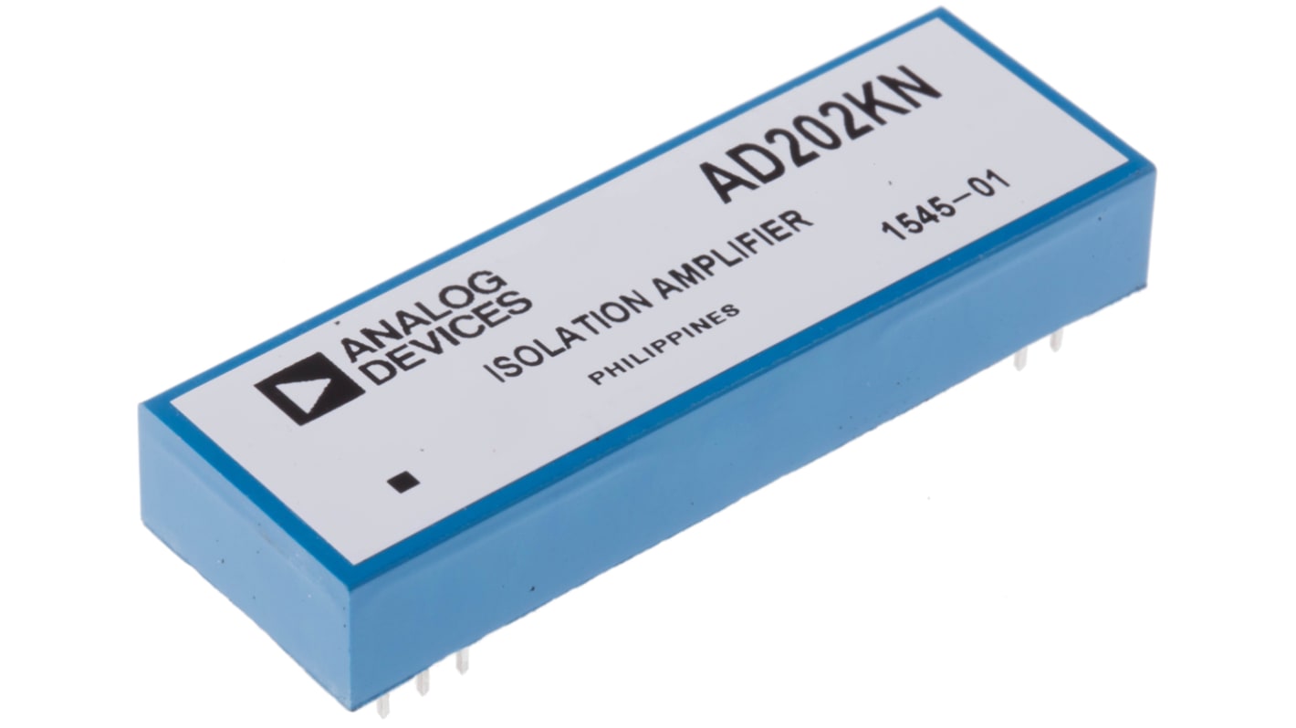 Analog Devices アイソレーションアンプ 単一電源 スルーホール 2 AD202KN RS