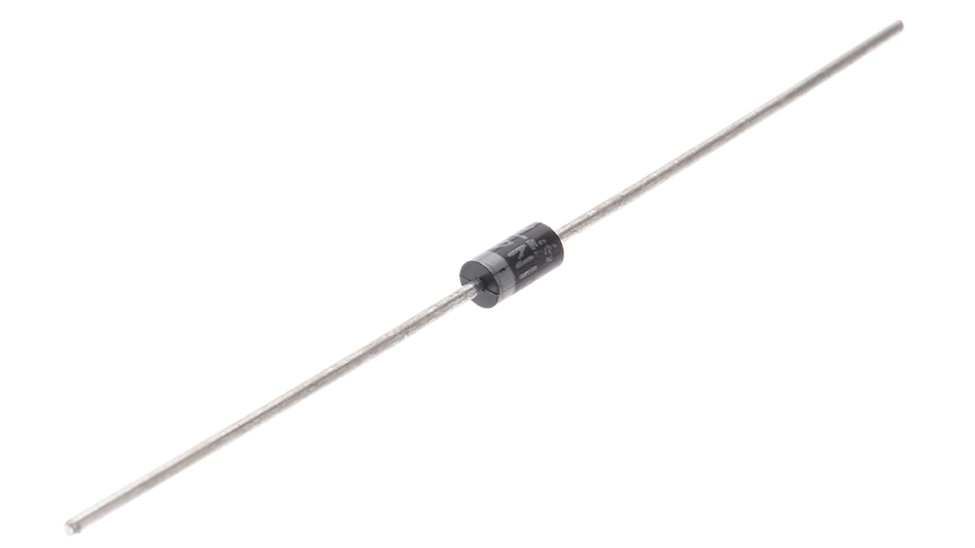 Fairchild 600V 1A, Silicon Junction Diode, 2-Pin DO-41 1N4005