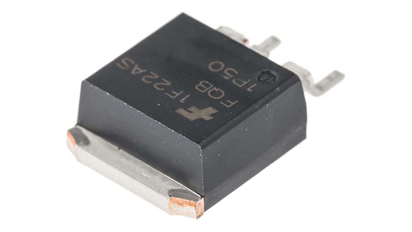 P-Channel MOSFET, 1.5 A, 500 V, 3-Pin D2PAK onsemi FQB1P50TM