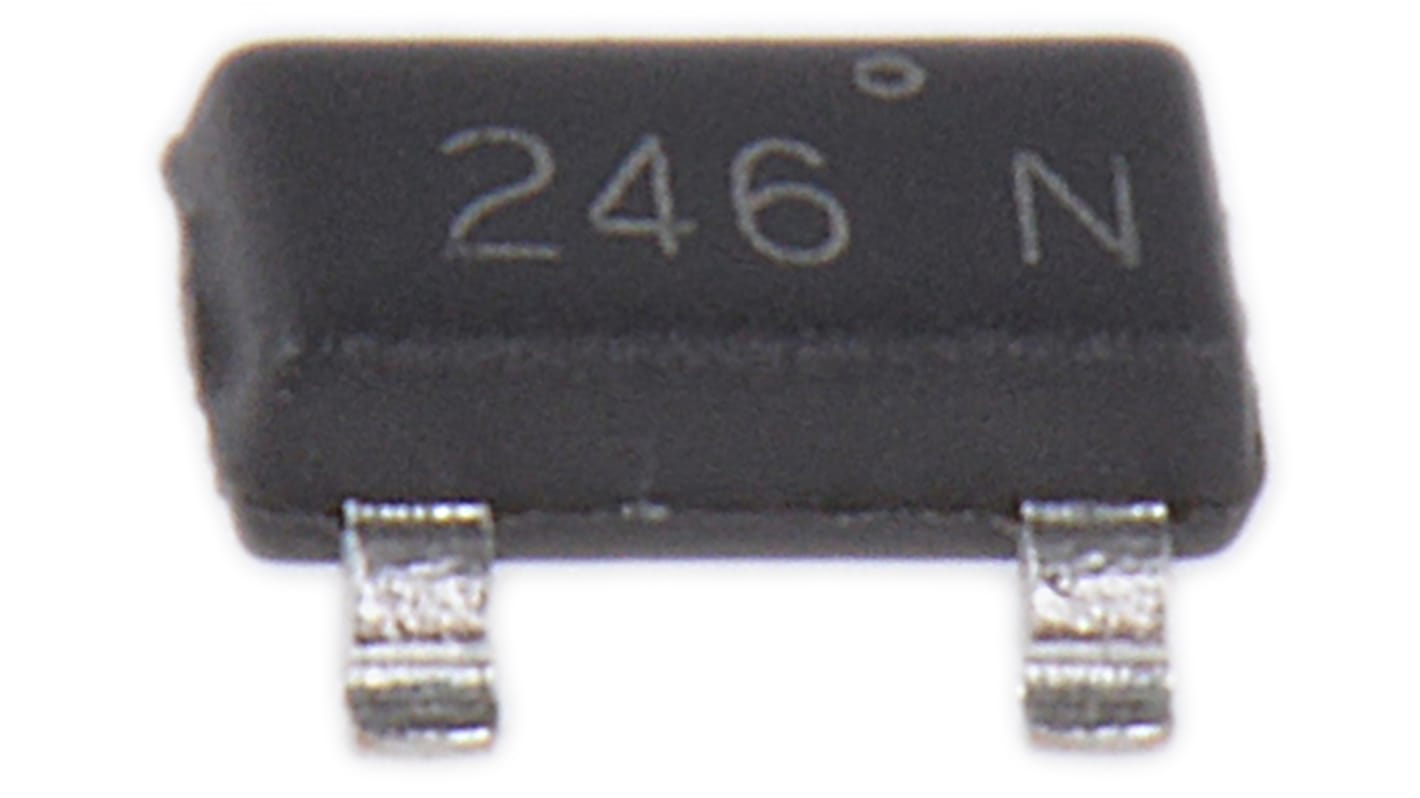 onsemi Nチャンネル MOSFET150 V 1.6 A 表面実装 パッケージSOT-23 3 ピン