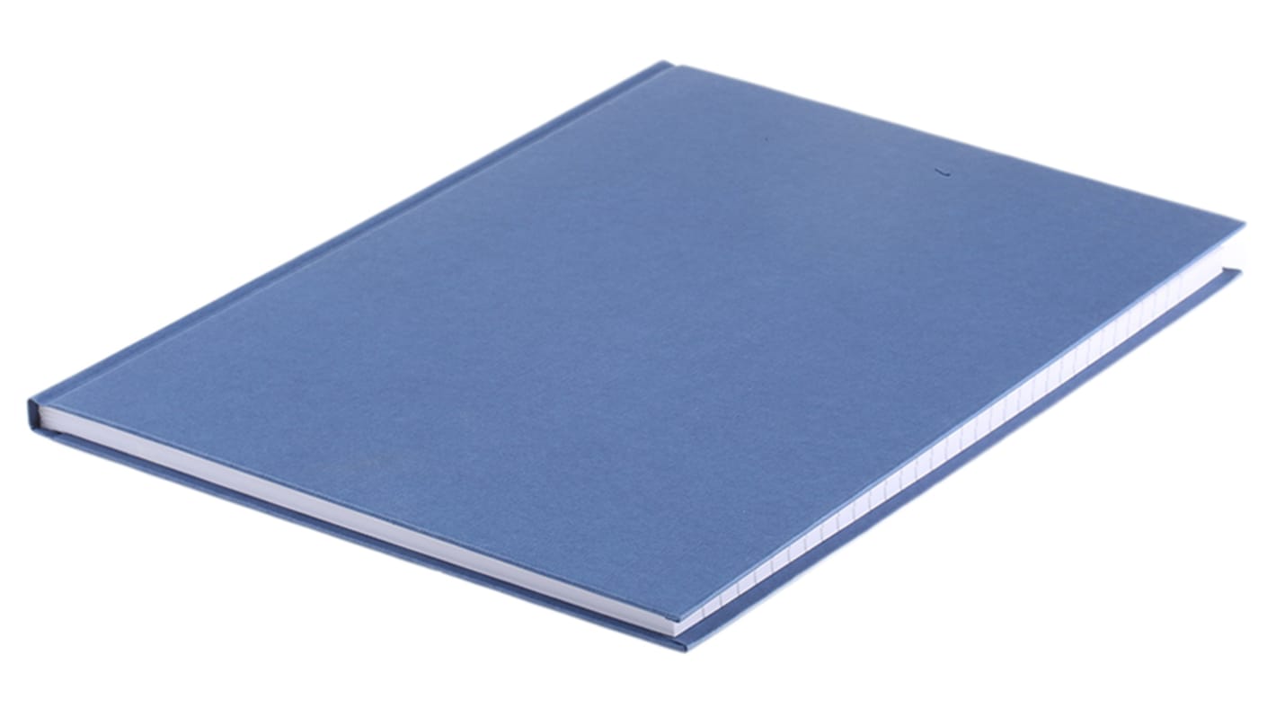 Notepad A4 Blu Copertina rigida 95 fogli