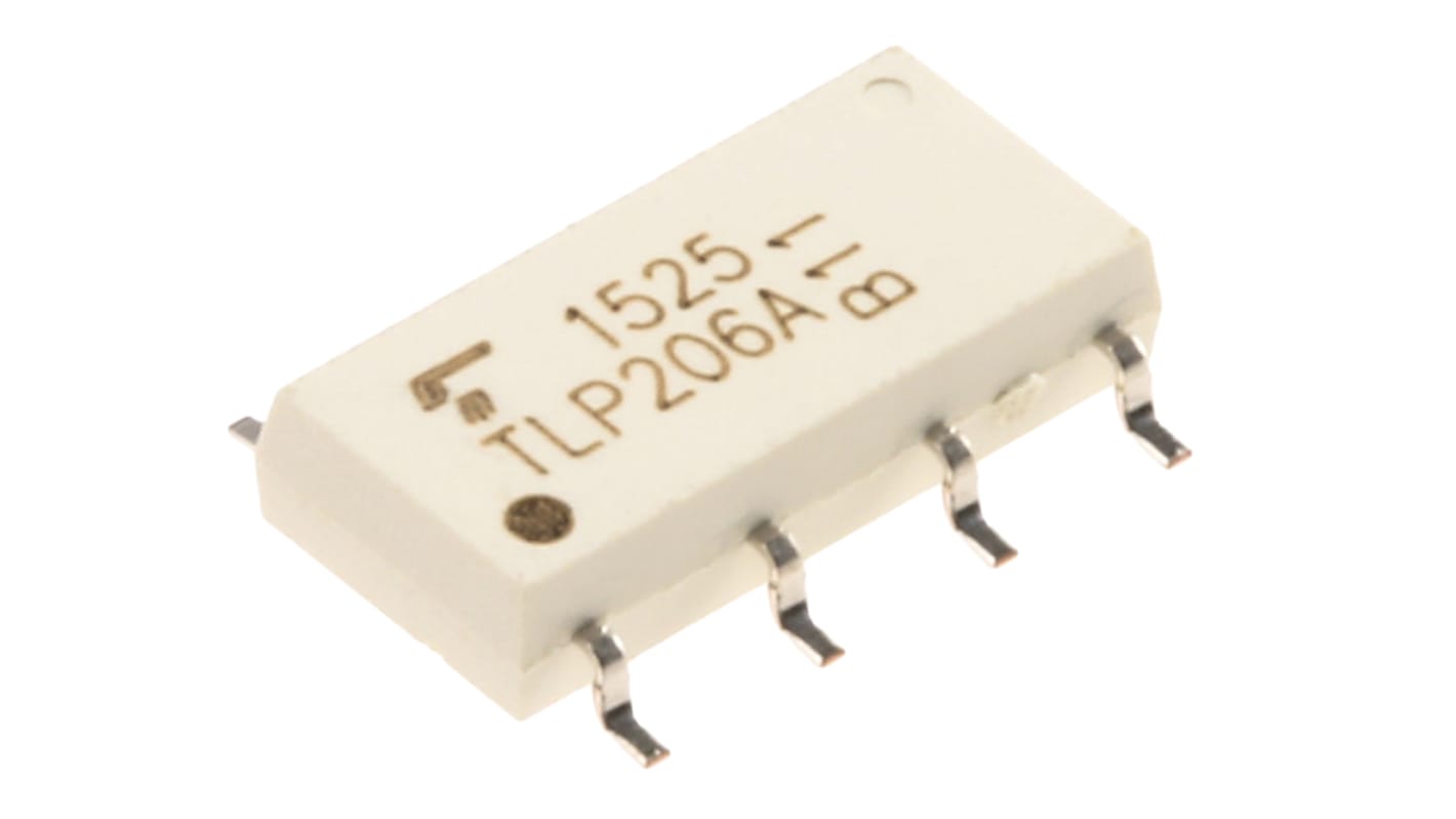 Toshiba TLP SMD Dual Optokoppler DC-In / MOSFET-Out, 8-Pin SOP, Isolation 1,5 kV eff