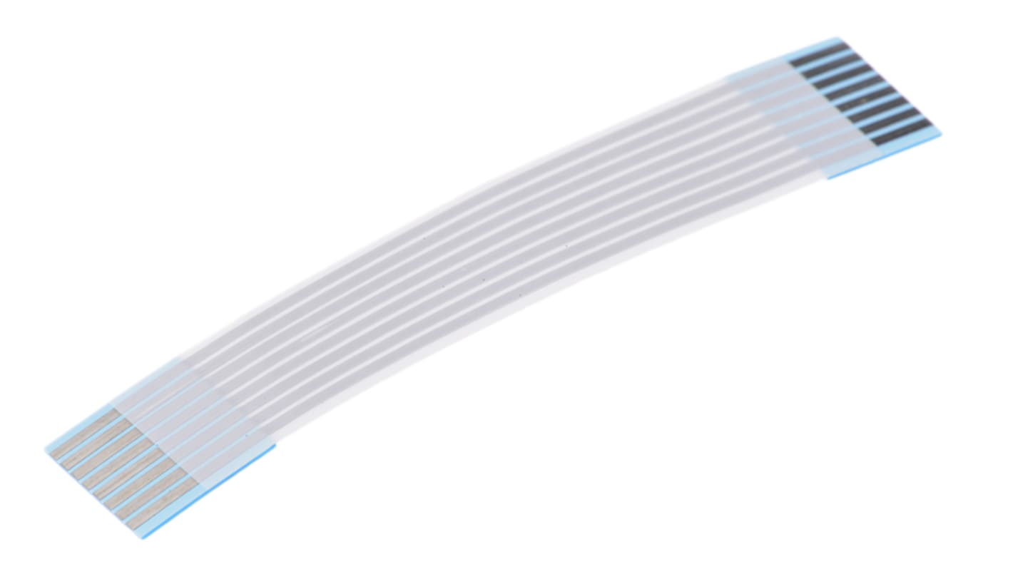 Molex Premo-Flex Series FFC Ribbon Cable, 8-Way, 1mm Pitch, 50mm Length