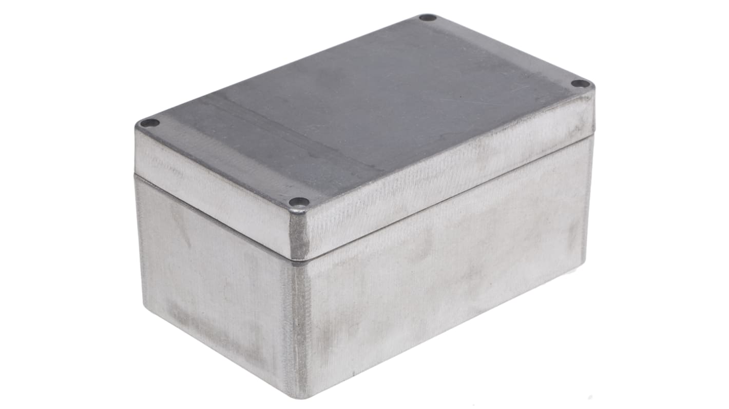 Caja RS PRO de Aluminio Presofundido Plateado, 160 x 100 x 81mm, IP66