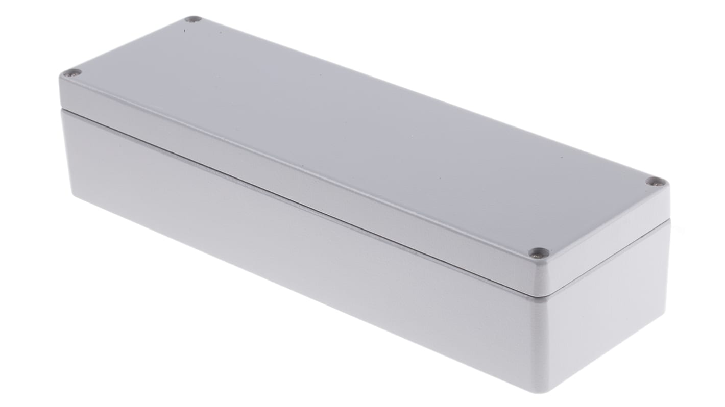 RS PRO Aluminium Gehäuse Grau Außenmaß 250 x 80 x 57mm IP66