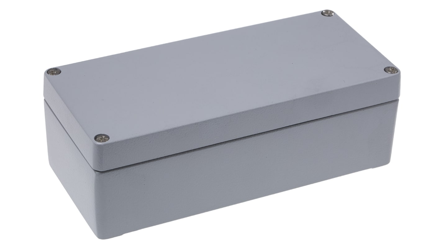 Caja RS PRO de Aluminio Presofundido Gris, 175 x 80 x 57mm, IP66