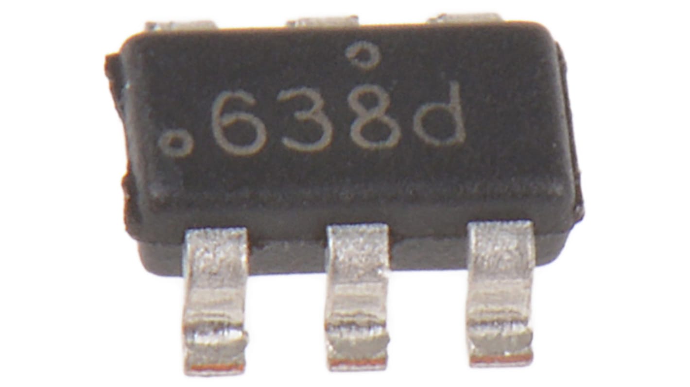 MOSFET onsemi FDC638P, VDSS 20 V, ID 4,5 A, SOT-23 de 6 pines, , config. Simple