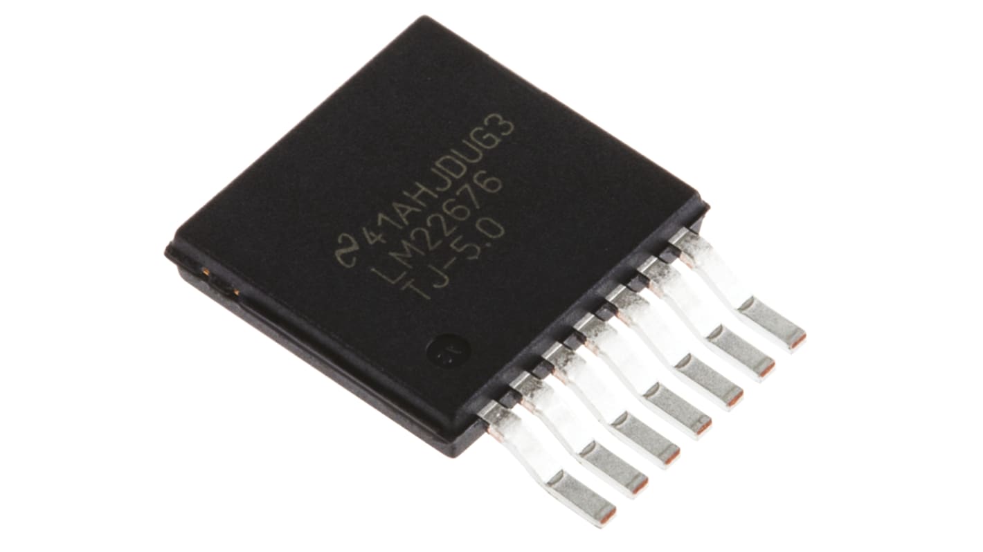 Convertitore c.c.-c.c. Texas Instruments, Output max 5 V, Input max 42 V, 7 pin, TO-263