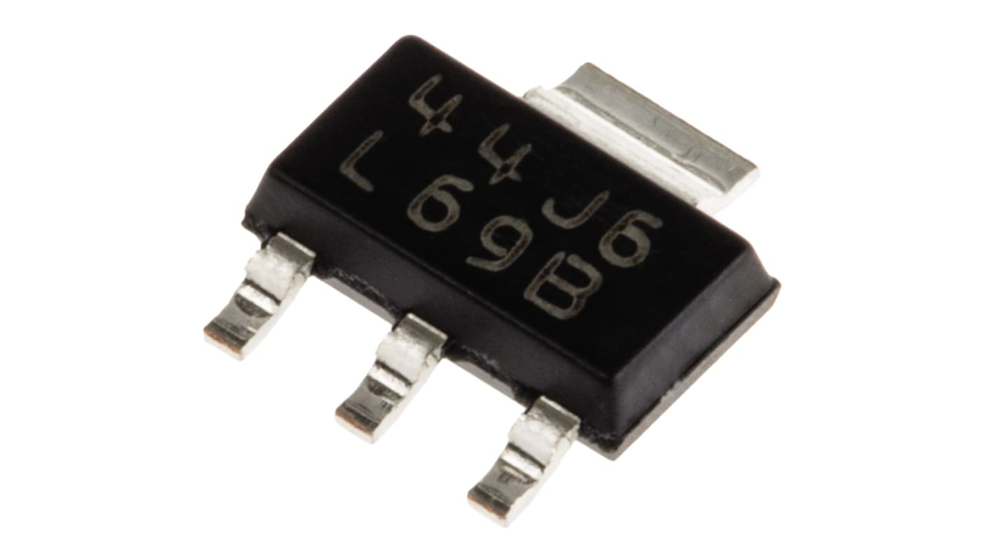 Texas Instruments Spannungsregler 400mA, 1 Niedrige Abfallspannung SOT-223, 3+Tab-Pin, Fest