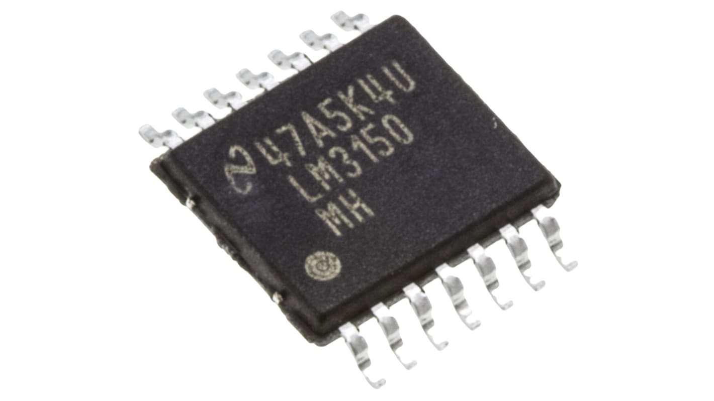 Regolatore di corrente Texas Instruments LM3150MHE/NOPB, Vin 6 → 42 V, Iout 12A, TSSOP 14 Pin