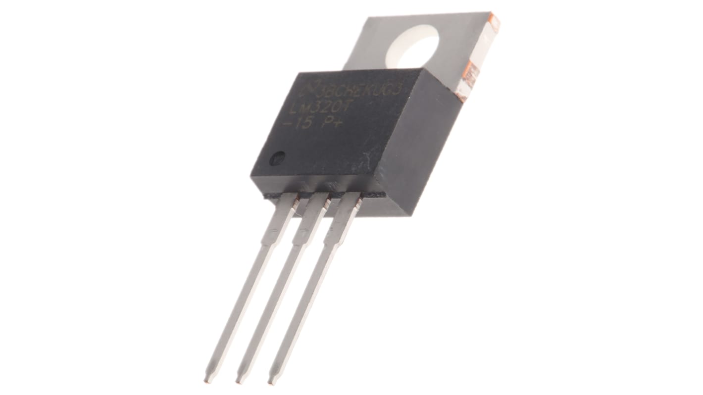 Texas Instruments 電圧レギュレータ リニア電圧 -15 V, 3-Pin, LM320T-15/NOPB