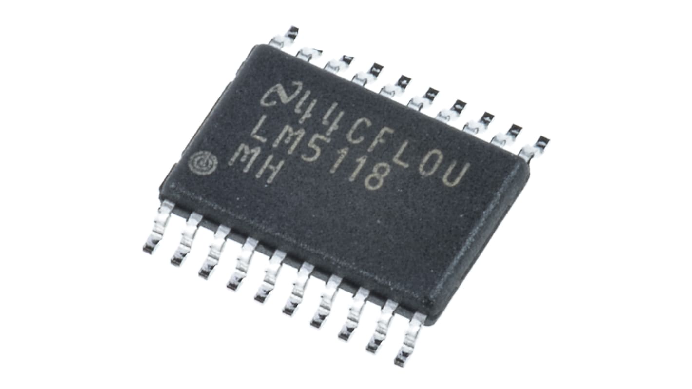 Texas Instruments LM5118MH/NOPB DC-DC, Bulk Boost Controller 500 kHz 20-Pin, TSSOP