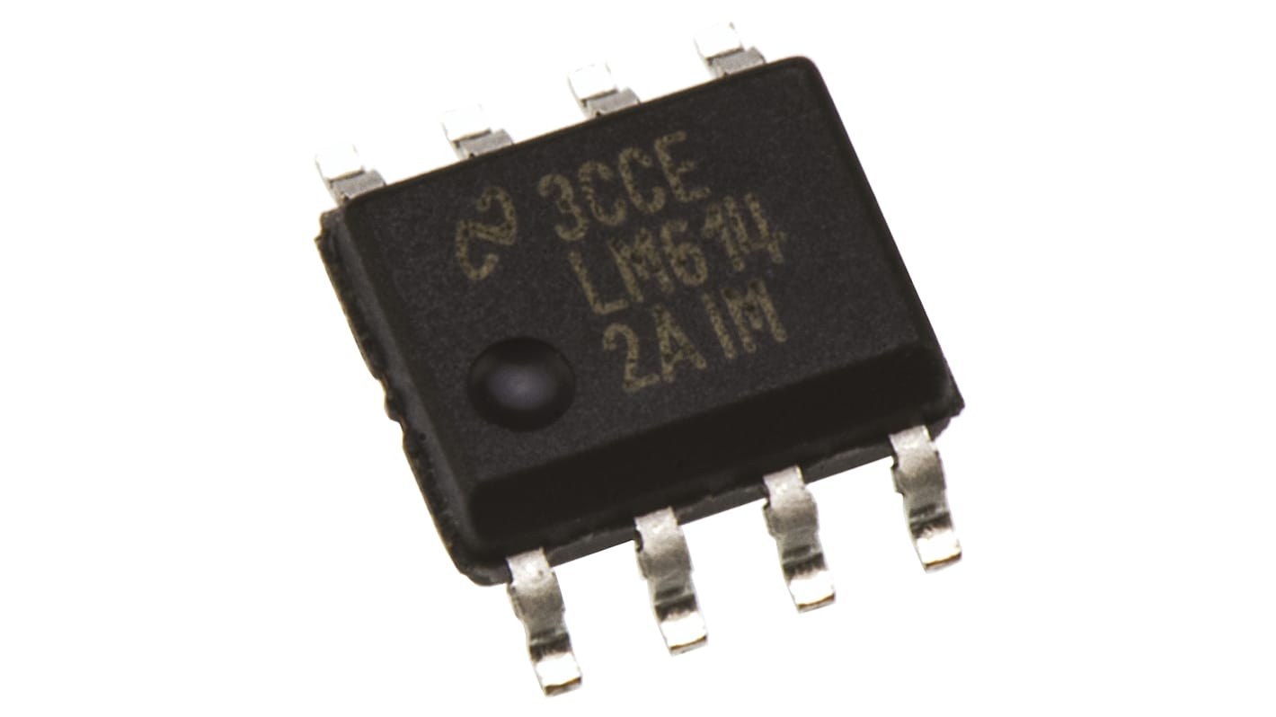 LM6142AIM/NOPB Texas Instruments, Instrumentation Amplifier, 1mV Offset 18MHz, 1.8 to 24 V, 8-Pin SOIC