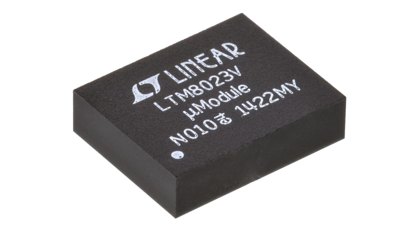 Analog Devices LTM8023IV#PBF, 1-Channel, Step Down DC-DC Converter, Adjustable 50-Pin, LGA