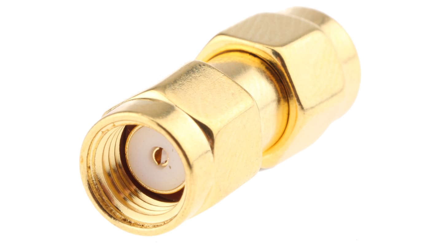 HF Adapter, SMA - SMA, 50Ω, Stecker - Male, Gerade, 3GHz