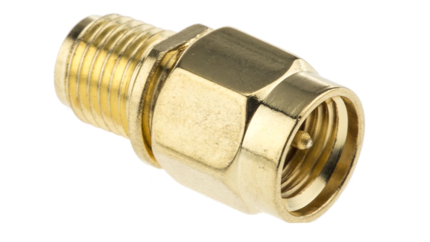 ADP-SMAM-SMAFRP | RF Solutions Straight 50Ω RF Adapter SMA Plug to SMA ...