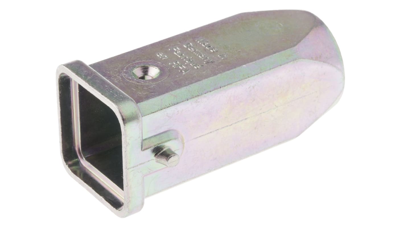 Carcasa para conector industrial con entrada superior HARTING serie Han EMC tamaño 3A, con rosca M20 x 1.5