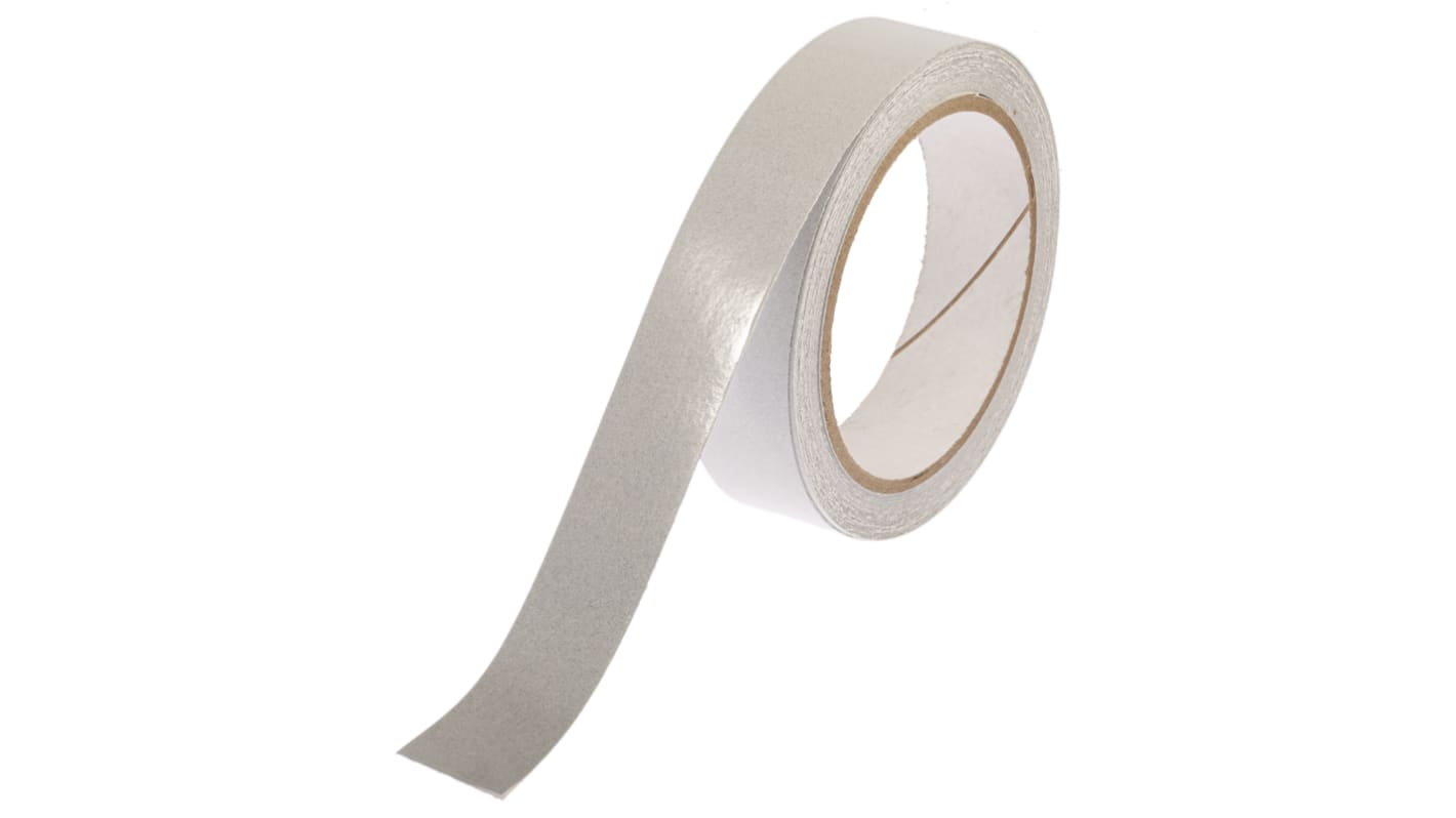 RS PRO White Reflective Tape 25mm x 9m