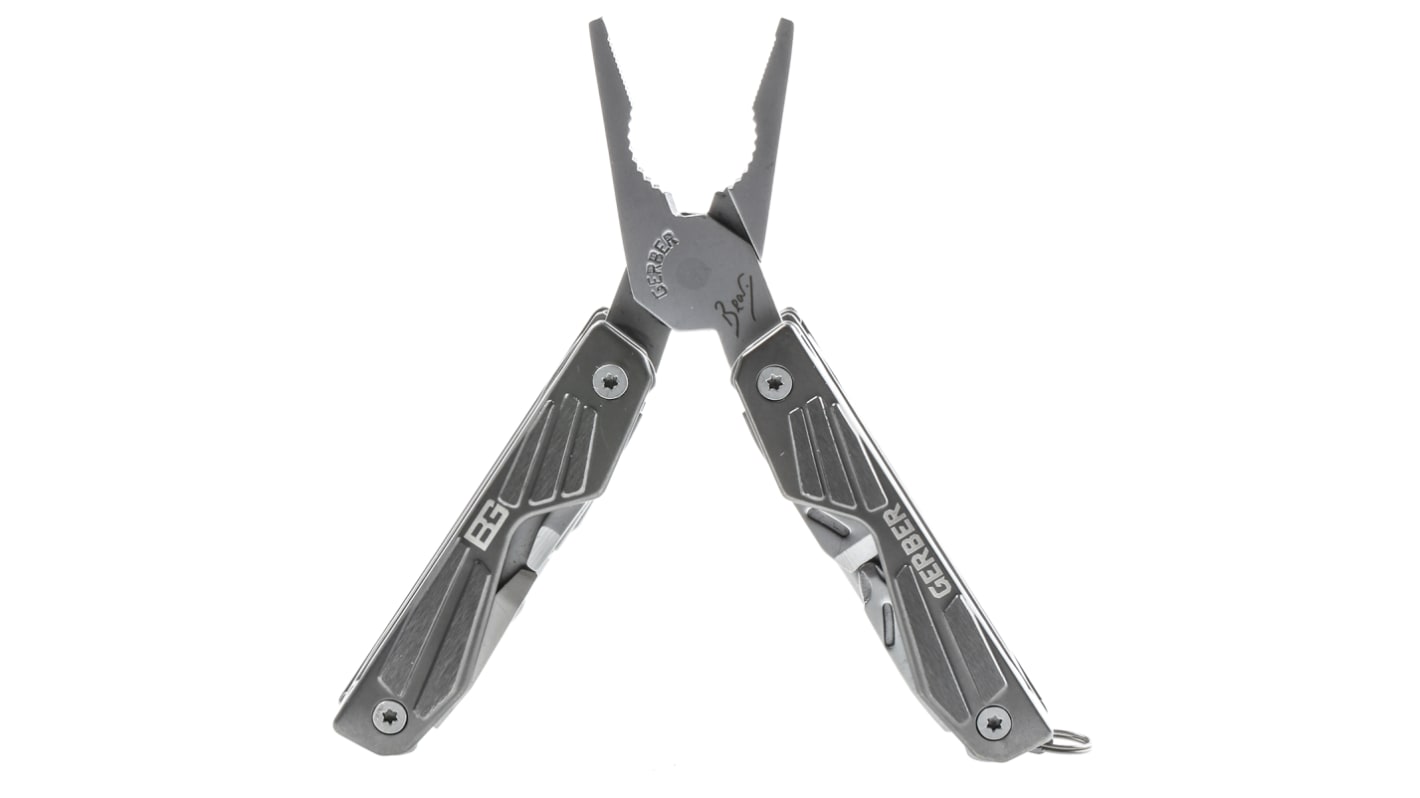 Bear Grylls Dime Multifunktions-Werkzeug, Multitool, Edelstahl Klinge, Länge 109,0 mm, 85.0g