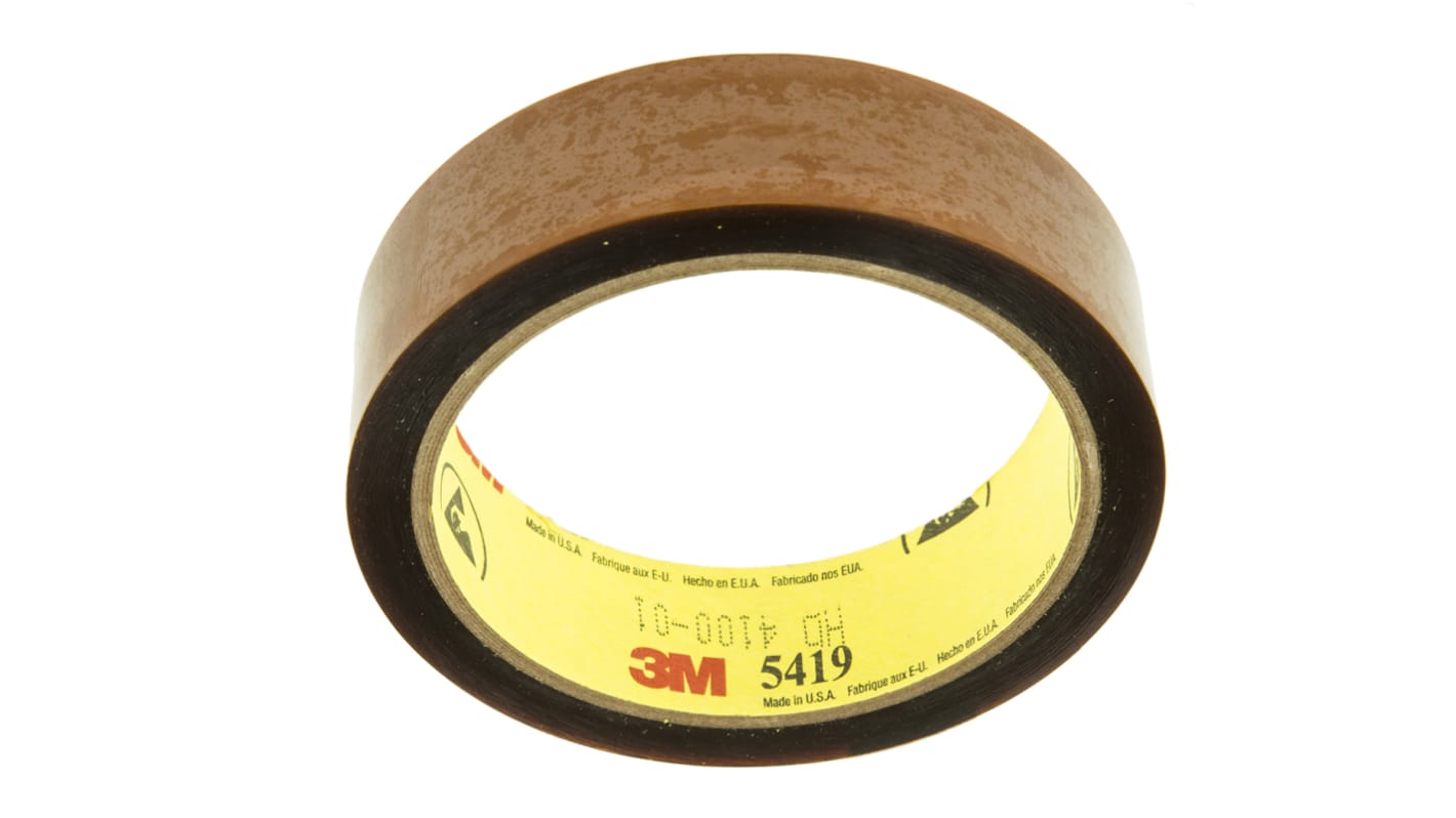 5419 25mm x 33m | 3M Scotch 5419 Yellow Polyimide Film Electrical Tape ...