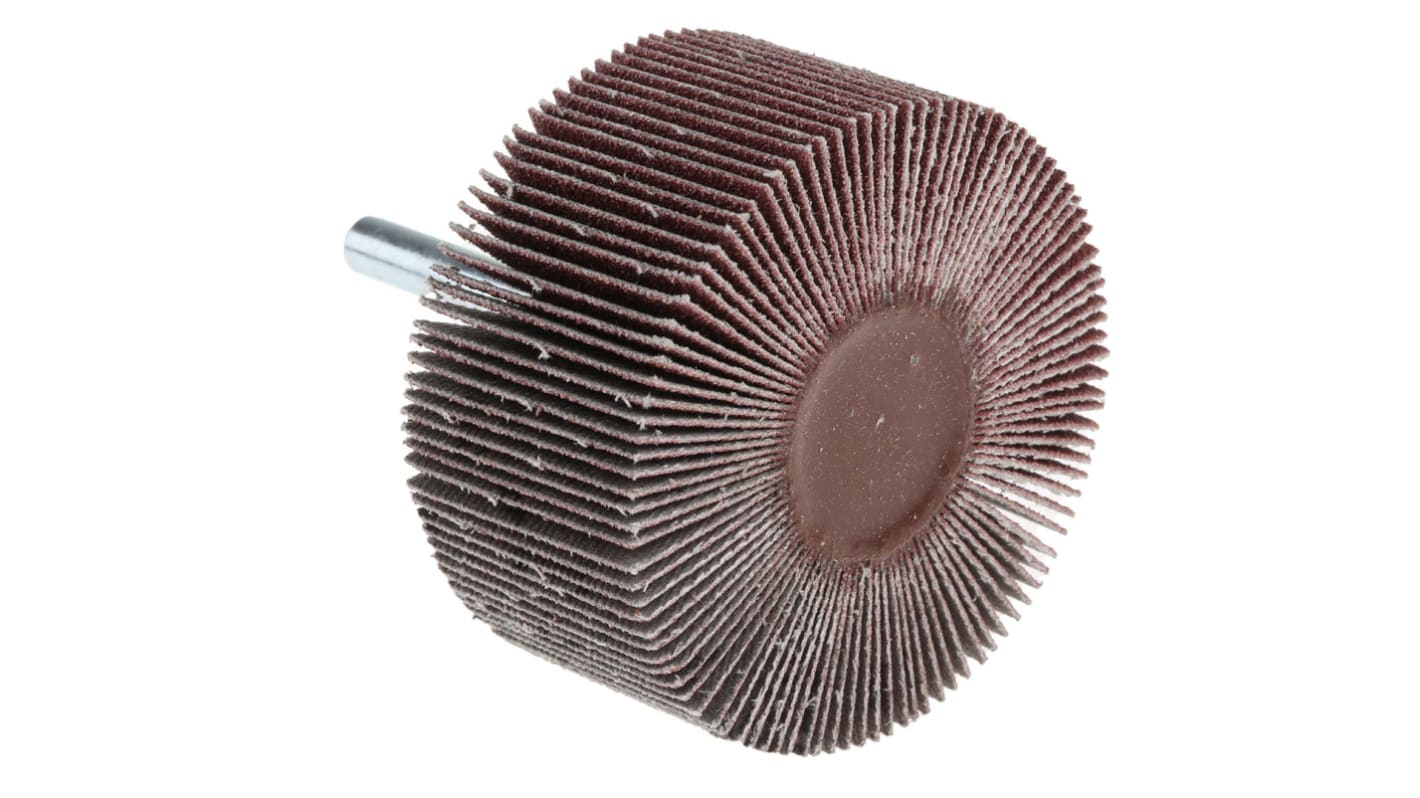 FC110075783 3M Aluminium Oxide Flap Wheel, 60mm Diameter, P80 Grit RS