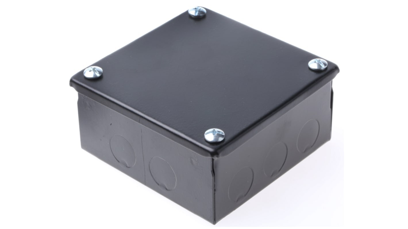 RS PRO Steel Adaptable Box, 100mm x 100mm x 50mm