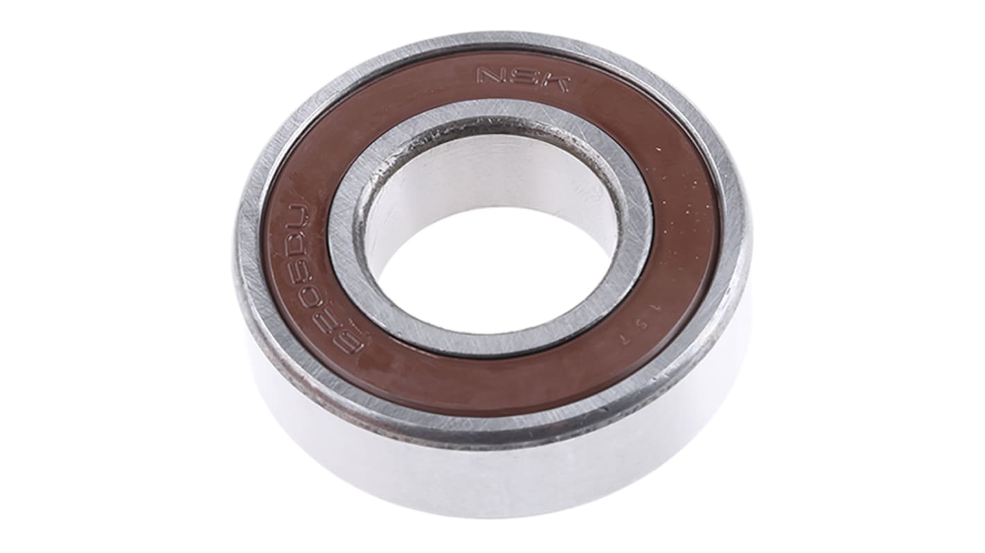 NSK 6205DDUC3 Single Row Deep Groove Ball Bearing- Both Sides Sealed 25mm I.D, 52mm O.D