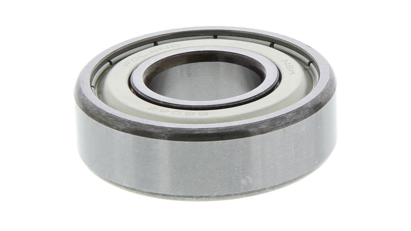 NSK 6204ZZC3 Single Row Deep Groove Ball Bearing- Both Sides Shielded 20mm I.D, 47mm O.D