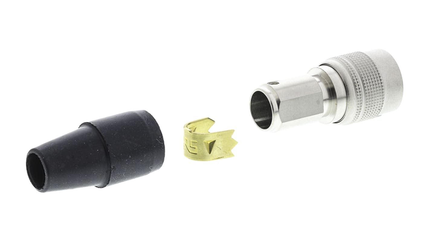 Hirose Circular Connector, 12 Contacts, Cable Mount, Miniature Connector, Plug, Male, HR10 Series